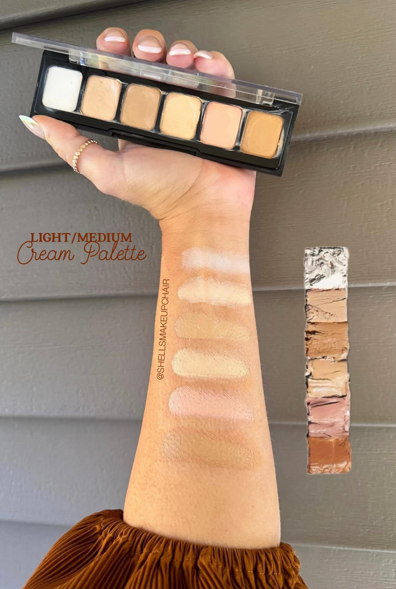 cream palette / light-medium