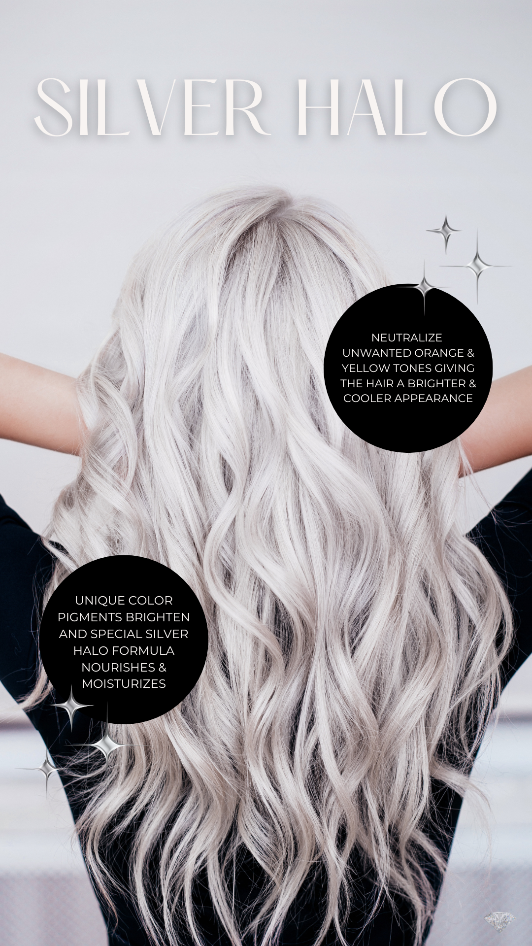 Silver Halo color balance shampoo