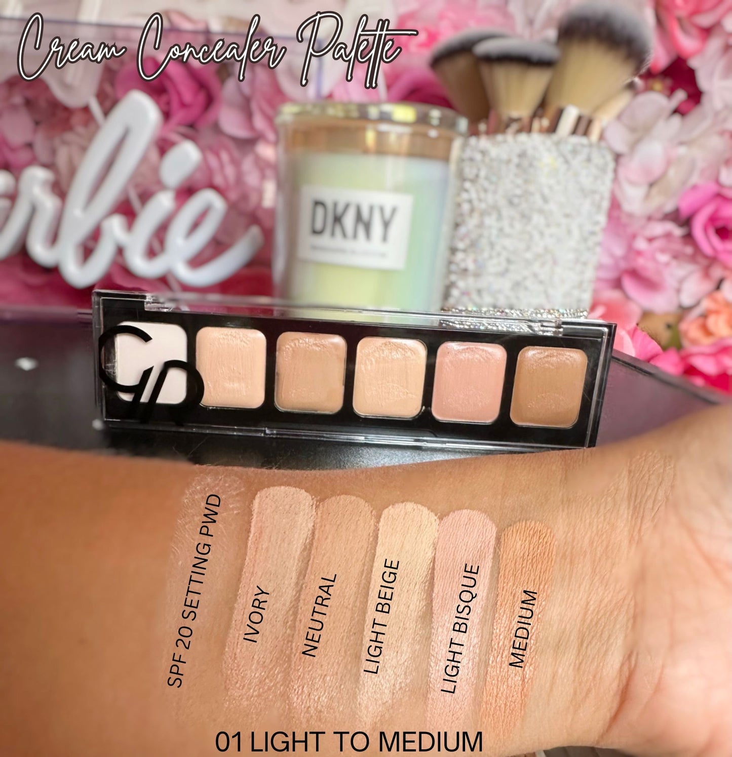 cream palette / light-medium