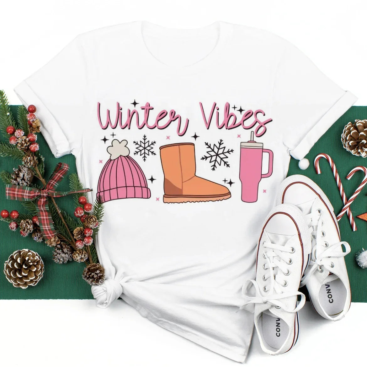 winter vibes tee