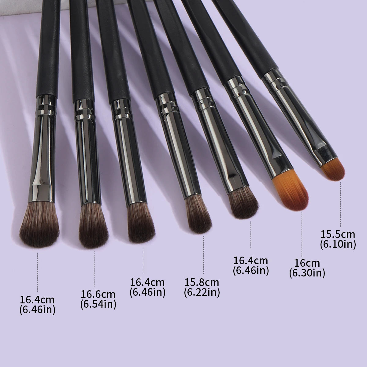7 piece Eyeshadow brushes