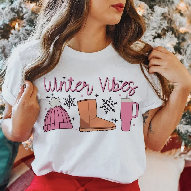 winter vibes tee