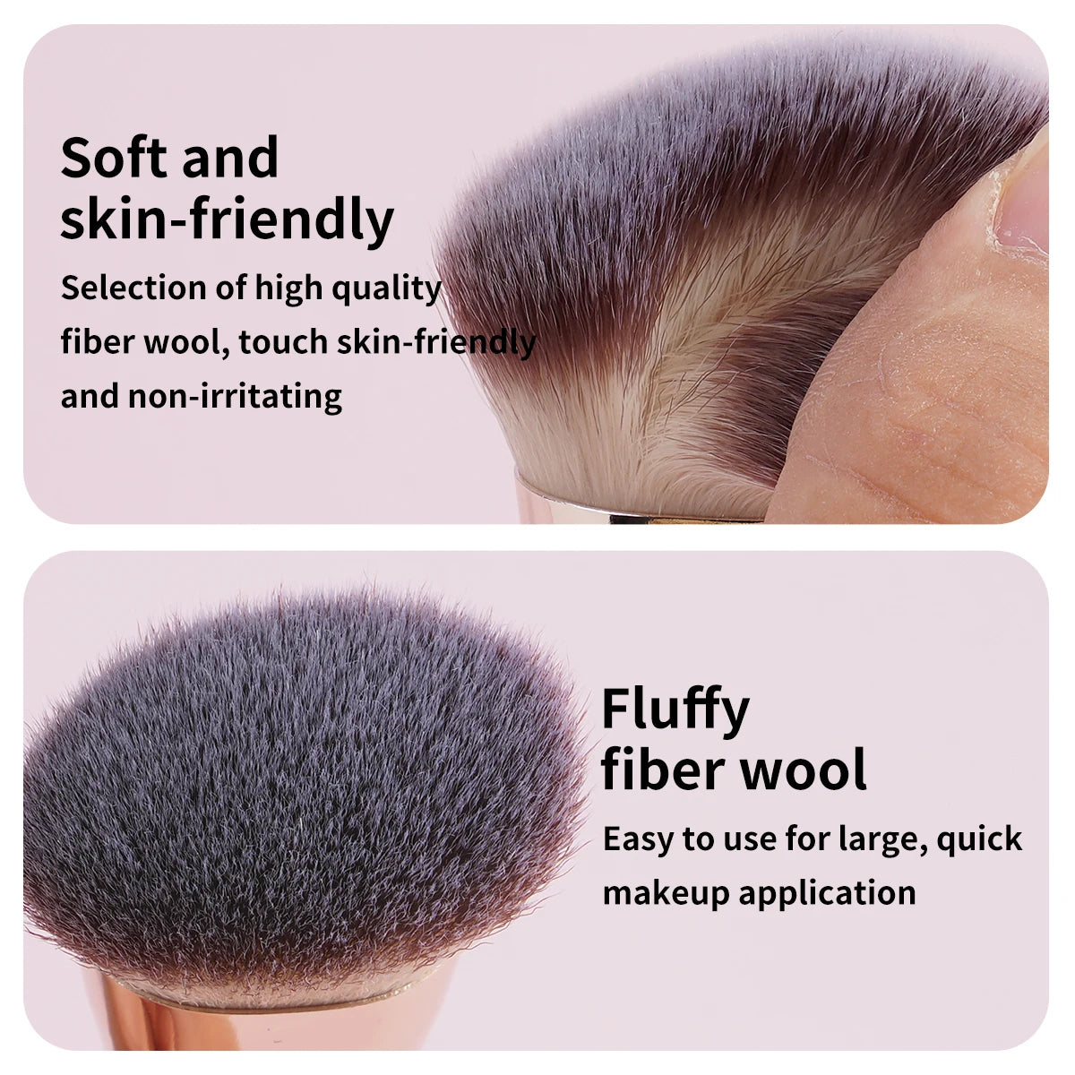 2pcs/set Makeup Brush Dual-end Foundation & powder brushes