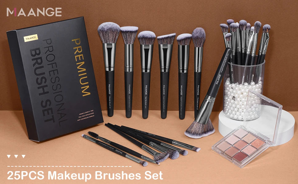 25 piece Professional Brush box