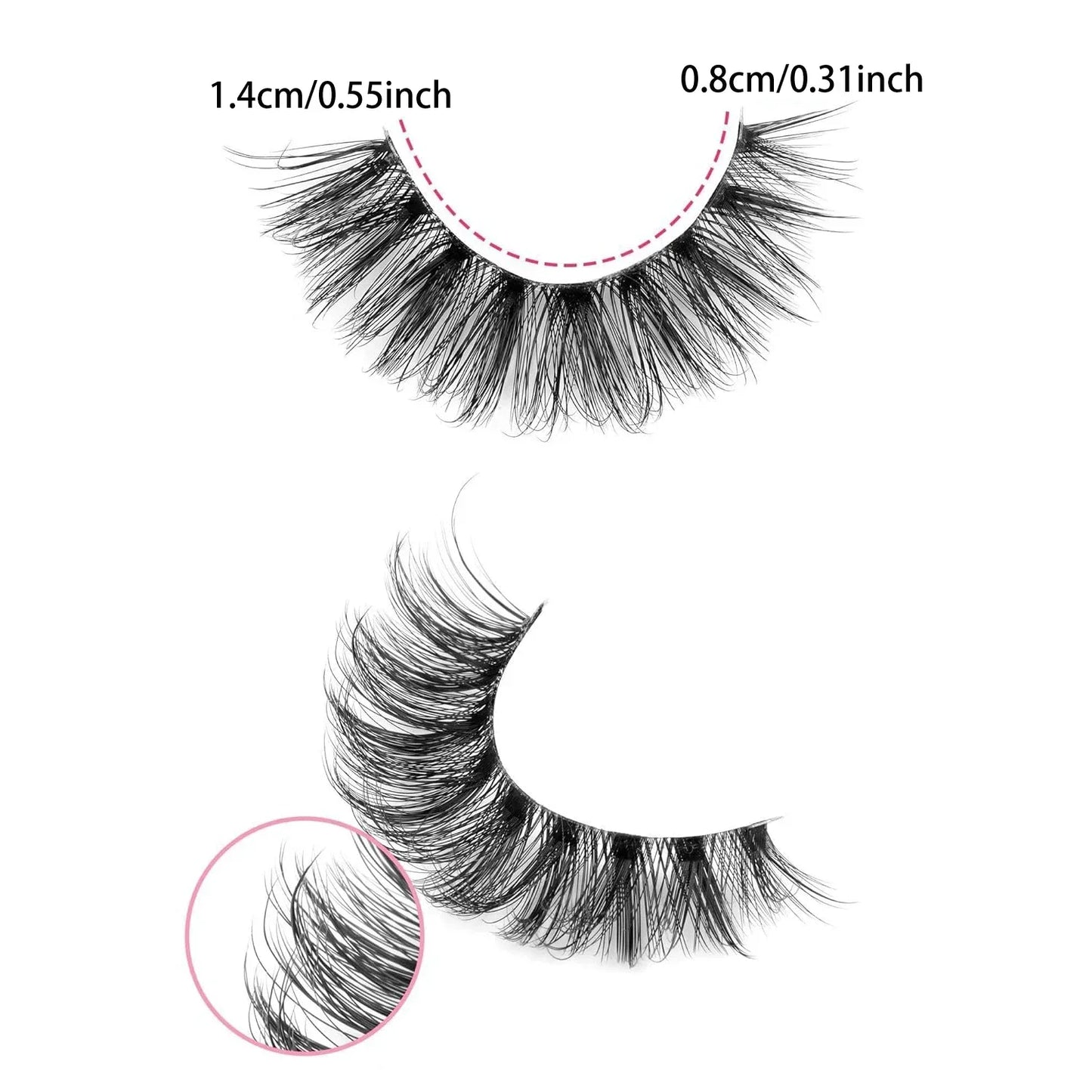 3D Volume Strip Lashes