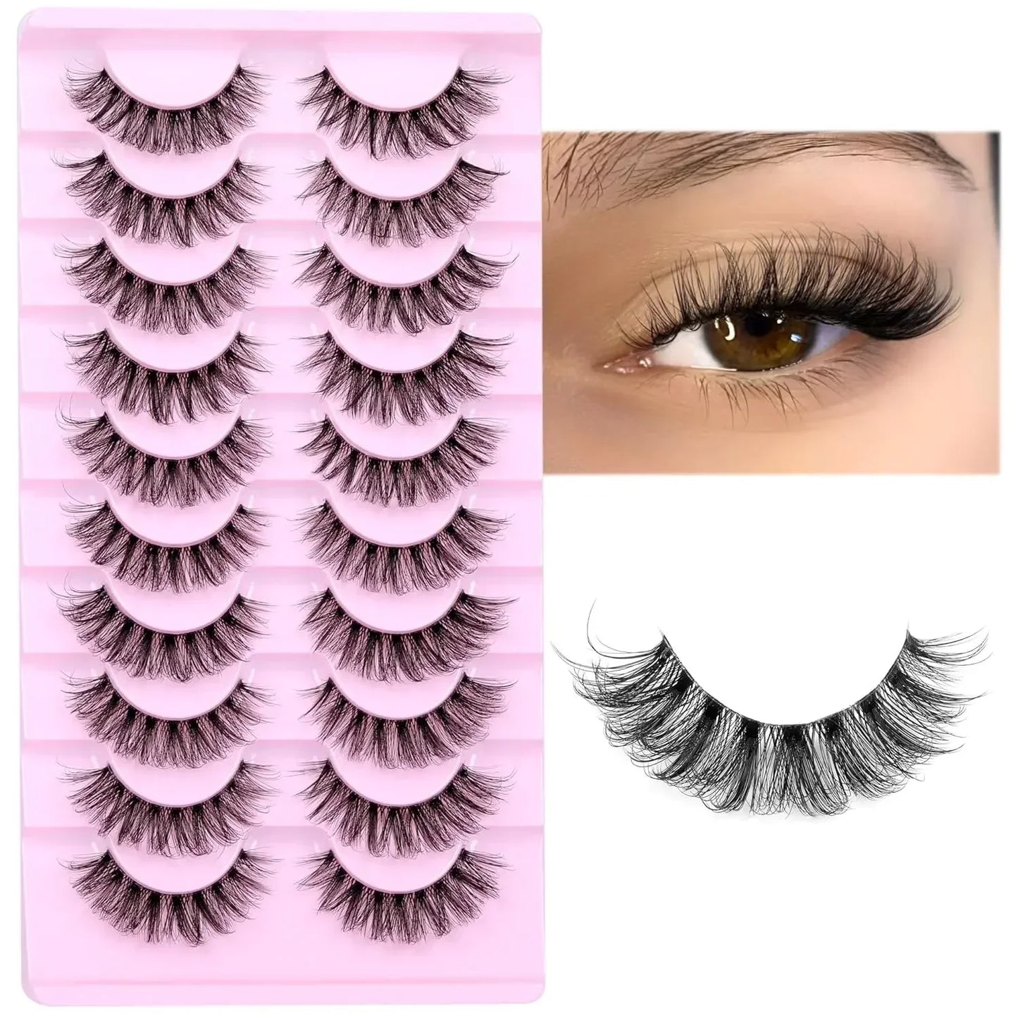 3D Volume Strip Lashes